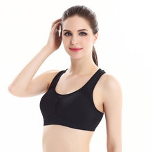 Load image into Gallery viewer, Women Workout Stretch Tank Top Yoga Padded Vest Sport Bra Tops Racerback Sports Bra