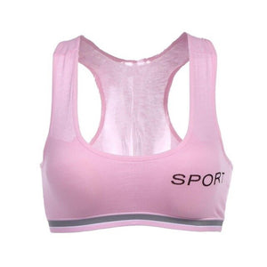 Leisure Sports Bra Top Push Up Fitness Running Yoga Bra Underwear Cotton Sport Tops Fo For Women Gym Wear Solid Women Sportswear