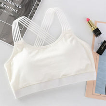 Load image into Gallery viewer, Top Cross Straps Yoga Sport Bra Women Shockproof Sexy Back Padded Sports Bras Breathable Fitness Running Gym Vest Top Sportswear