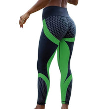 Load image into Gallery viewer, Sexy Mesh Printed Leggings fitness For Women clothing Sporting Workout Leggins mujer Elastic Slim Pants push up Dropshipping