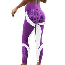 Load image into Gallery viewer, Sexy Mesh Printed Leggings fitness For Women clothing Sporting Workout Leggins mujer Elastic Slim Pants push up Dropshipping