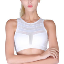 Load image into Gallery viewer, Female Fitness Bra Breathable Sport Bra Mesh Push Up Bralette Stitching Bras for Women yoga Brassiere Sport tops