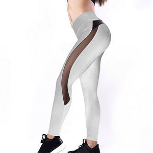 NIBESSER New Women Gold Print Leggings No Transparent Exercise Fitness Workout Leggings Patchwork Push Up Female Pants Leggins