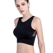 Load image into Gallery viewer, High Quality Breathable Shockproof Quick Drying Seamless Sports Bra Women Knitted Mesh Gym Fitness Yoga Workout Sport Bra Top