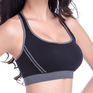 Women sport bra Plus Size No Rims Cross Beauty Back Running Yoga Bra Vest Sports Bras sports wear for women gym