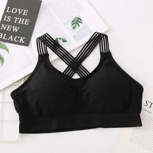 Load image into Gallery viewer, Women Yoga Sport Bra Women Shockproof Sexy Back Sports Bras Breathable Athletic Fitness Running Gym Vest Tops Sportswear