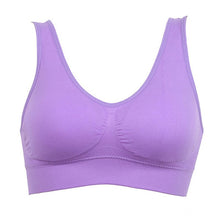 Load image into Gallery viewer, New High Quality Lady Adjustable Frame Yoga Sports Underwear Seamless Line Unfilled Crop Top Fitness Model Yoga Sports Bra