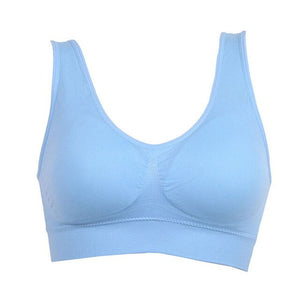 New High Quality Lady Adjustable Frame Yoga Sports Underwear Seamless Line Unfilled Crop Top Fitness Model Yoga Sports Bra