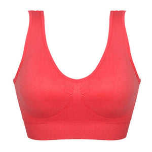 New High Quality Lady Adjustable Frame Yoga Sports Underwear Seamless Line Unfilled Crop Top Fitness Model Yoga Sports Bra