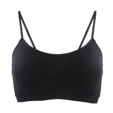 Load image into Gallery viewer, Training Sports Bra Women Gym Running Crop Tops Black Padded Criss Cross Back Yoga Bra Breathable Wirefree Sport Bra