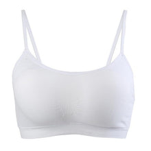 Load image into Gallery viewer, Training Sports Bra Women Gym Running Crop Tops Black Padded Criss Cross Back Yoga Bra Breathable Wirefree Sport Bra