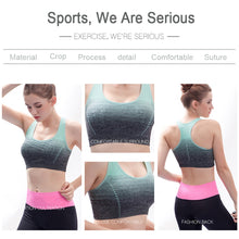 Load image into Gallery viewer, Sport Bra Gradient High Stretch Sports Bras Women Quick Dry Padded Sports Top Fitness Yoga Running Gym Seamless Sport Bra Top