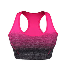 Load image into Gallery viewer, Sport Bra Gradient High Stretch Sports Bras Women Quick Dry Padded Sports Top Fitness Yoga Running Gym Seamless Sport Bra Top