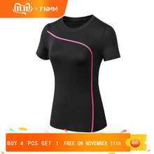 Load image into Gallery viewer, Design New women clothes 2019 Workout Tops For Women Gym Tank Top Fitness Top Short Sport Shirts Tennis Jerseys Yoga Shirt