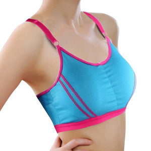 *Women Adjustable Sports Bra Seamless Racerback Breathable Push Up Leisure Tank Top Female Elastic Shaper Corset Underwear