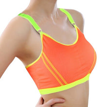 Load image into Gallery viewer, *Women Adjustable Sports Bra Seamless Racerback Breathable Push Up Leisure Tank Top Female Elastic Shaper Corset Underwear