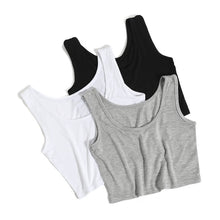 Load image into Gallery viewer, Spring Summer Women Tank Tops Quick Dry Yoga Shirts Loose Gym Fitness Sport Sleeveless Vest Singlet for Running Training Outdoor